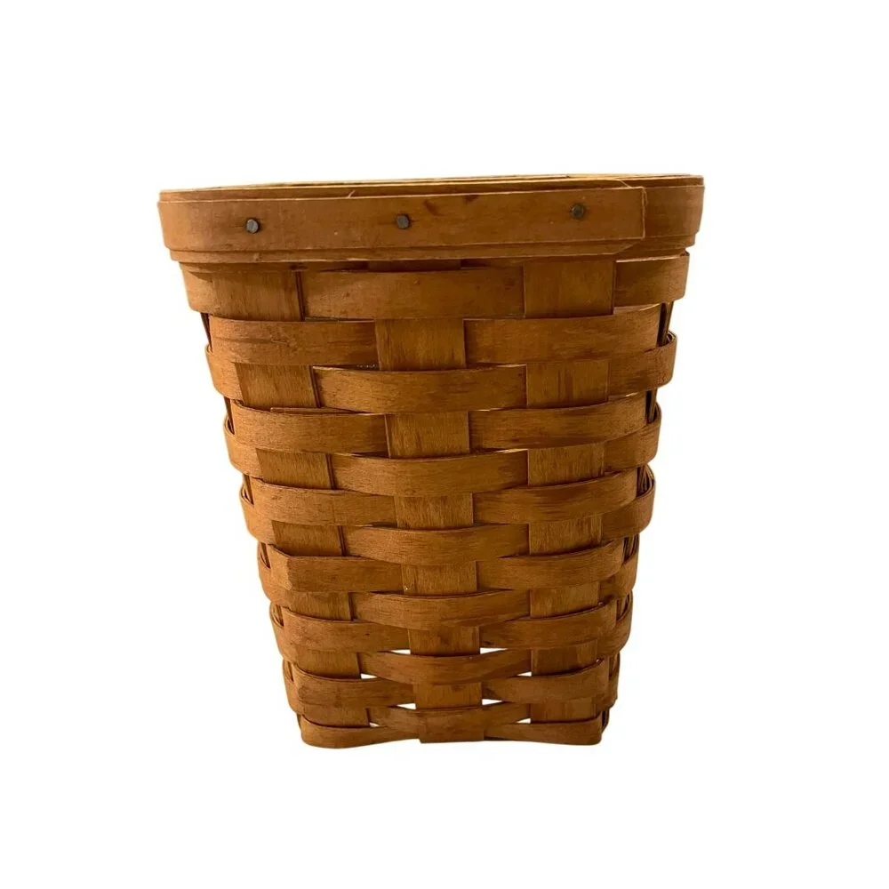 Vintage 1993 Longaberger Basket Used Plastic Protector